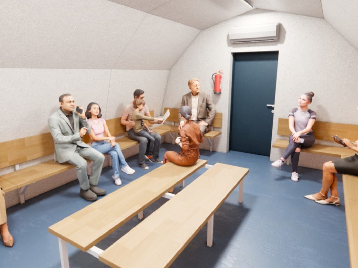 Educational-institution shelter Honor · 135 persons