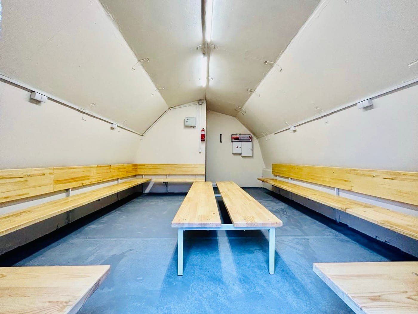 Rapid-build modular shelter Honor · 315 persons